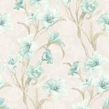 Are you searching for turquoise flowers png images or vector? Floral Wallpaper Wild Iris J838 Floral Wallpaper Turquoise Floral Wallpaper Wallpaper