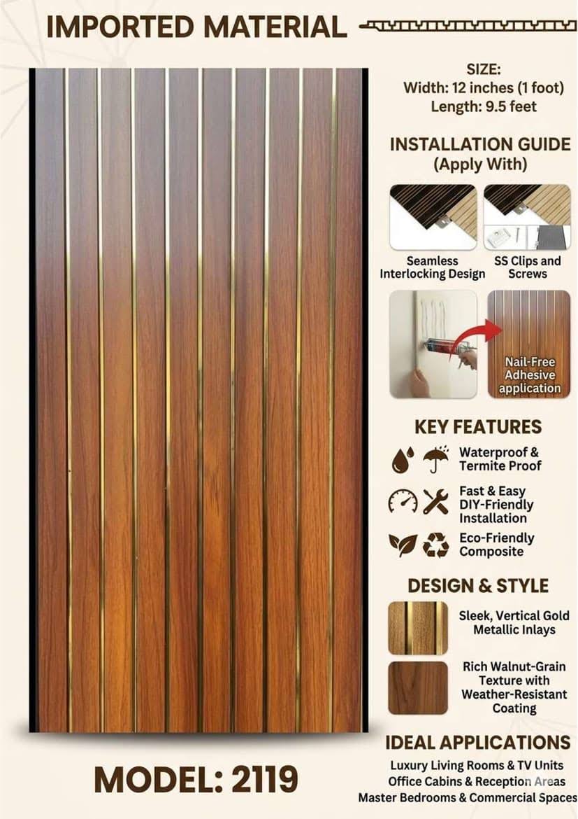 Fluted panal product image