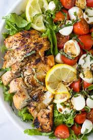 15 Minute Avocado Caprese Chicken Salad Recipe Healthy Dinner Idea Healthy Chicken Salad Recipe Chicken Salad Recipes Salad Recipes Healthy Dinner