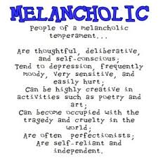 It S Clear Now I M A Melancholic Phlegmatic Type Person Infp Introversion Thoughts