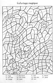 Coloriage Coloriage Magique 4 Coloriage Magique Ce1 Coloriage Magique Multiplication Coloriage Magique