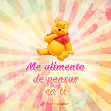 Bonita Imagen De Winnie Pooh Con Mensaje De Amor Imagenes De Winnie Pooh Mensajes De Amor Pooh