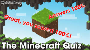 The Minecraft Quiz Answers 100 Quizhelp Xyz Youtube