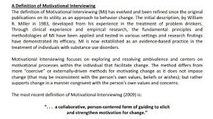 Mi Definition Motivational Interviewing Definitions Motivation