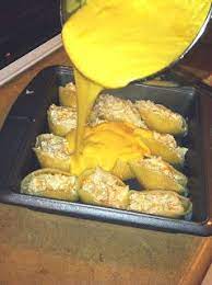 Mac N Cheesy Chicken Stuffed Shells Food Recipes Cooking Recipes