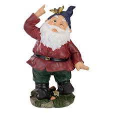 Check spelling or type a new query. Northlight 11 Red And Green Gnome With Butterfly Outdoor Garden Statue Target