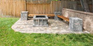 I found some decorative stone in another garden so i added some along the edges. The Home Depot On Twitter Make The Most Of Your Outdoor Living Space See How Alex Mazhukin Of Mr Build It Created A Cozy Entertainment Corner With Pavers Custom Seating And A