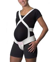 Its You Babe White Prenatal Cradle Plus Pregnancy Belt Women Petite