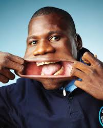 The mouth of Angola's Francisco Domingo Joaquim