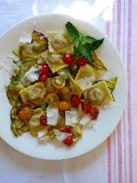 Abgefarbt Mediterrane Spatsommer Ravioli Salzkorn Meine Gartenkuche Ravioli Mediterran Rezepte