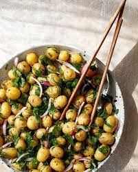Herb Laden Potato Salad Recipe Potato Salad Potatoes Potato Salad Mustard