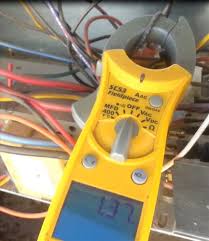 The wire need not be centered in the opening and it is ok if it passes through at an angle. Measure The Amps On A Blower Motor Or Condensing Fan Motor Hvac How To