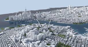 3d Model New York Cityscape In 2020 New York Cityscape Cityscape 3d Model