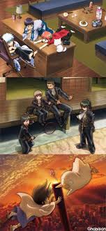 gintama yorozuya shinsengumi kondo hijikata yamazaki okita zura and elisabeth 銀魂 アニメ 銀魂 銀魂 イラスト