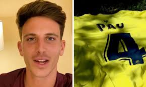 He has played and recorded. Asi Puedes Participar En El Sorteo Ffcv De La Camiseta De Pau Torres Esportbase Tu Periodico De Futbol Base