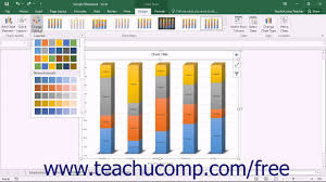 excel 2016 tutorial changing color schemes microsoft training lesson