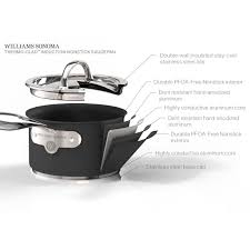 Williams Sonoma Thermo Clad Induction Nonstick 10 Piece Cookware Set Williams Sonoma