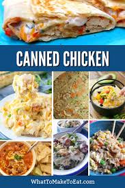 That's all i can find at the shops. What To Make With Canned Chicken 21 Easy Recipes
