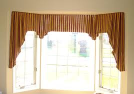 The method you choose will depend on personal style, your type of windows, and the hardware you have available. An Alternative To A Swag Curtains Living Room Bay Window Curtains Living Room Windows