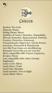 Cancer is the first constellation in summer and people born between june 22 and july 22 are under this astrological sign. Freapp Zodiac Profile 2020 Astrology