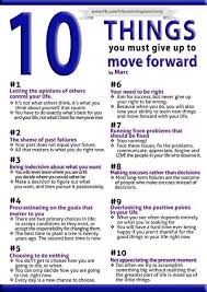 10 Things You Must Give Up To Move Forward Words Inspirational Quotes Words Of Wisdom