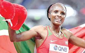 An excited ms majimbo shared the good news via her twitter handle saying; Hellen Obiri Credits Husband For Doha Gold In 5 000m Title People Daily