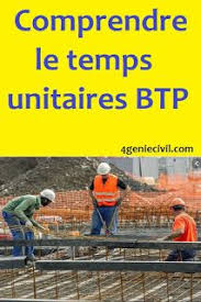 Maitriser Le Temps Unitaire En Genie Civil En 2020 Genie Civil Lecture De Plan Calcul Mur De Soutenement