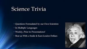 Sep 25, 2019 · needless to say, it can be a whole lot of fun to continue learning about the world and the science that explains it all. Science Trivia Science Circle