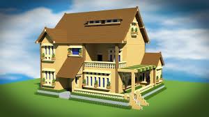 Minecraft How To Build A Wooden Mansion House Tutorial Minecraft Houses Blueprints Cute Minecraft Houses Minecraft Suburban House