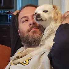 Charlie's little pink tongue cracks me up. She stops in mid-bath!