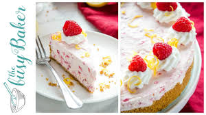 Swirled with raspberry jam, raspberry cheesecake is as pretty to look at as it is delicious. Easy No Bake Lemon Raspberry Cheesecake Youtube