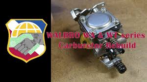 walbro wa wt series carburetor rebuild repair clean carb kit k10 wat sears