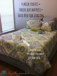 Fake A Bed For Staging Use Buyer Psychology To Stage A Home By Jackie Of Elegantly Grounded Home Staging Tips Home Staging Staging