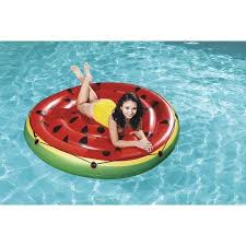 H2ogo 6 2 Watermelon Island Walmart Com Inflatable Pool Floats Inflatable Float Inflatable Island