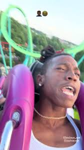 Kyle Rich and Neon at Dorney Park