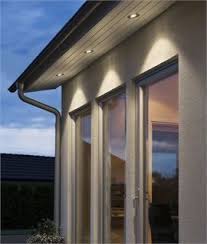 Recessed Led Soffit Light In Aluminium Ip44 Outdoor Recessed Lighting House Lighting Outdoor House Exterior