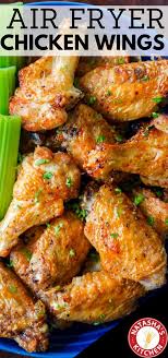 Air Fryer Chicken Wings Air Fryer Recipes Healthy Air Fryer Dinner Recipes Air Fryer Recipes Chicken