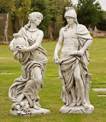 Find satisfaction in the beauty and artistry of classic statues, historical reproductions, greek and roman art and furnishings that speak to your versatile taste of indoor and outdoor decor. Garden Statues Exclusive Collection Of Garden Sculptures