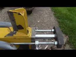 Replace or repair the part on the log splitter. Chinese Log Splitter Repair Al Ko Log Splitter Repair Part 4 Youtube