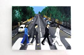 To create abbey road's new stereo, 5.1 surround, and dolby atmos mixes, martin and okell worked with an expert team of engineers and audio restoration specialists at abbey road studios. The Beatles Abbey Road Painting By Jan Torben Ginschel Saatchi Art