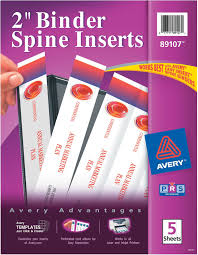 Start making your own labels for binders and binder spines today! 1 Inch Binder Template Insymbio