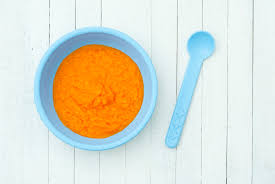 Baby Chicken Sweet Potato Carrot Puree First 1000 Days