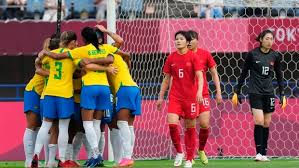 Canadá e brasil se enfrentam dia 30/07/2021 às 05:00 hs. Marta Scores Twice Brazil Routs China 5 0 At Olympics Tsn Ca