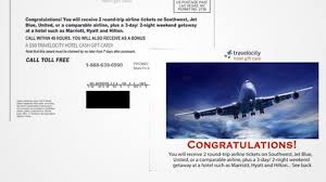 Maybe you would like to learn more about one of these? Beware Postcards Promising Free Trips And Tickets