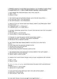 Soal pts akidah akhlak kelas 9 semester ganjil. Soal Mid Uts Aqidah Akhlak Kelas 9 Smp Mts Semester 1 Ganjil