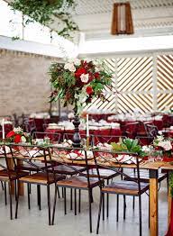 Stick to deep, rich reds and winter whites to maintain that seasonal feel. Winter Wedding Centerpieces That Nod To The Season Martha Stewart