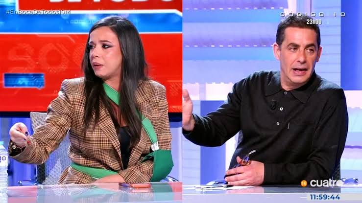 Sarah Santaolalla abandona el plató de 'En boca de todos' y acusa a Antonio  Naranjo de una "encerrona": "No vengo a esto"