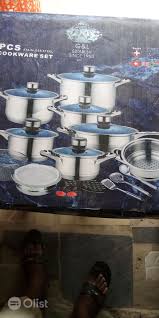 The best cookware sets under $200 can be made from different materials and include different types of cookware, so pick one that's ideal for your kitchen needs. 24pcs Cookware Set In Port Harcourt Kitchen Dining Franklin Emeka Buy More Kitchen Dining Online From Olist Ng