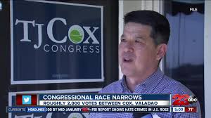 David Valadao Leads T J Cox By About 1 700 Votes In 21st Congressional District Race