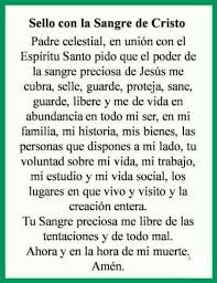 Sangre De Cristo Oraciones Oraciones Poderosas Oracion Para Casos Dificiles